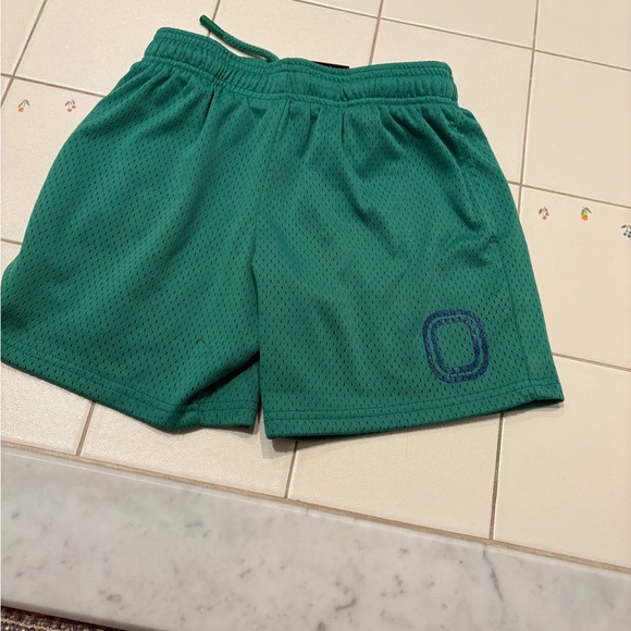 Kids Teal Mesh Shorts - Picture 1 of 4